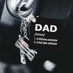 Porte-clés Funny Papa Définition Fête des pères photo