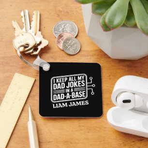 Porte-clés Funny Papa plaisante Fête des pères cadeau pour pa