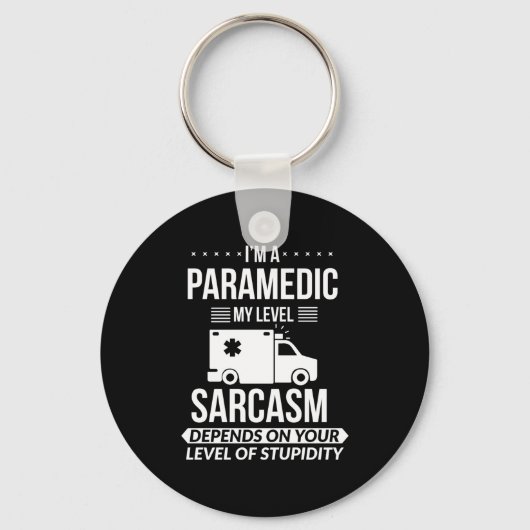 Porte-clés Funny Paramedic Emt Gift  (Recto)