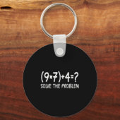 Porte-clés Funny Pemdas Elementary Math Teacher Brainrot 67 M (Recto)