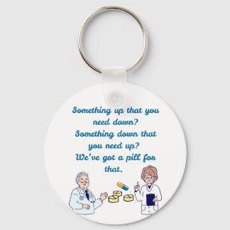 Porte-clés Funny Pharmacist 