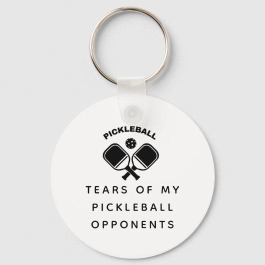 Porte-clés Funny Pickleball (Recto)