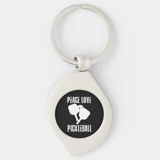 Porte-clés Funny Pickleball (Devant)