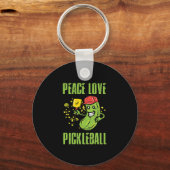 Porte-clés Funny Pickleball (Recto)