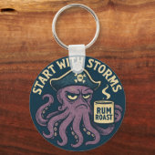Porte-clés Funny Pirate Octopus Rum Roast (Recto)