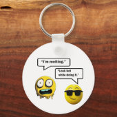 Porte-clés Funny Porte - clé Emoji (Recto)