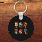 Porte-clés Funny Psicle Summer Horror Halloween Ice Cream Sum (Recto)