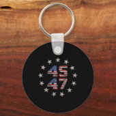 Porte-clés Funny Qr President Trump Dance Code (sur Byck) 6 (Recto)
