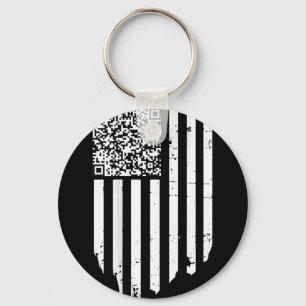 Porte-clés Funny Qr Scan Code Président Trump 4547 Trump Danc