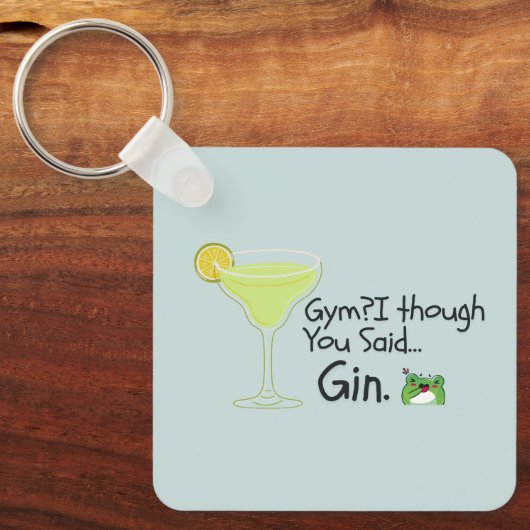 Porte-clés Funny Quote (Recto)