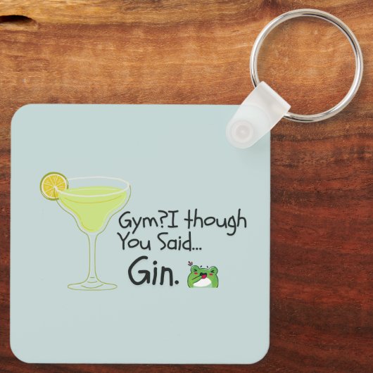 Porte-clés Funny Quote (Verso)