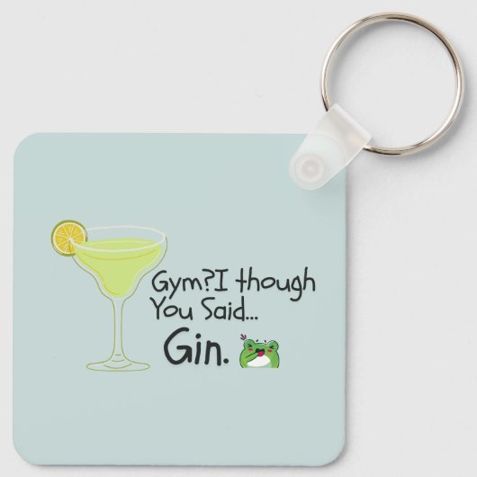 Porte-clés Funny Quote (Dos)