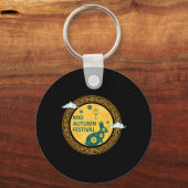 Porte-clés Funny Rabbits Mooncake Chinese New Year Mid Autumn (Recto)