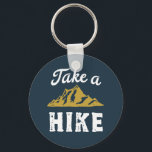Porte-clés Funny Randonnée Pun Hiker Faire une randonnée Vint<br><div class="desc">Design amusant et humoristique pour randonneurs, campeurs et alpinistes. Cette marchandise vintage et en détresse conviendra à ceux qui aiment les activités de plein air. Parfait pour l'escalade de montagne, la randonnée dans la jungle et le camping. Grand cadeau de Noël et cadeau d'anniversaire pour ceux qui aiment explorer la...</div>