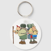 Porte-clés Funny Randonneurs Outdoor Adventure Camping Humour (Recto)