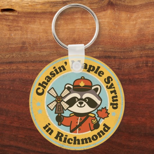 Porte-clés Funny Richmond Gift for Maple Lovers (Recto)