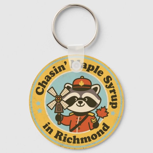Porte-clés Funny Richmond Gift for Maple Lovers (Verso)