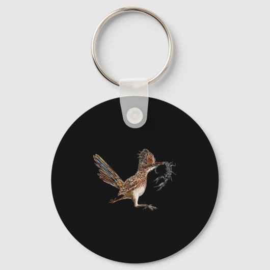 Porte-clés Funny Roadrunner Scorpion Road Runner Bird Hunter (Recto)