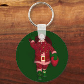 Porte-clés Funny Santa Claus Fraise Farmer (Recto)