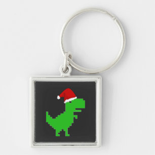 porte-clés funny santa trex