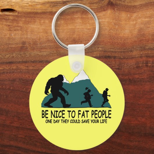 Porte-clés Funny Sasquatch (Recto)
