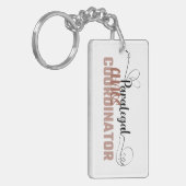 Porte-clés Funny Sassy Chaos Coordinateur Conception Porte -  (Devant gauche)