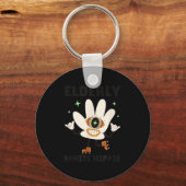 Porte-clés Funny Saying Groovy Elderly White Hipe (Recto)