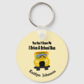 Porte-clés Funny School Bus Driver Key Ring (Recto)