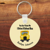 Porte-clés Funny School Bus Driver Key Ring (Recto)