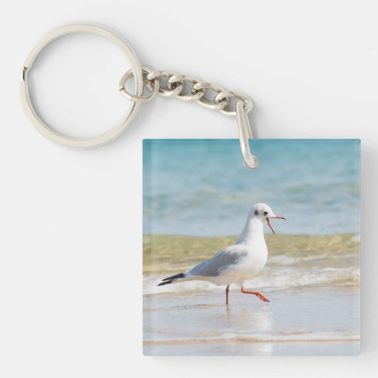 Porte-clés Funny seagull (Devant)
