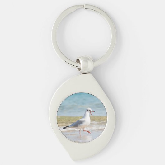 Porte-clés Funny seagull (Devant)