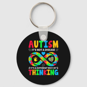 Porte-clés Funny Sensibilisation sur l'autisme Support Austim