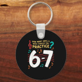 Porte-clés Funny Six Seven 6 7 Meme For Music Teacher (Recto)