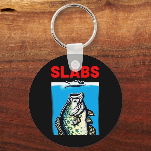 Porte-clés Funny Slab Fameux Shark Movie Parodique Slabs Crap (Recto)