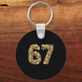 Porte-clés Funny Sloth Tribal 6 7 Meme Six Seven Love  (Recto)