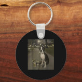 Porte-clés Funny Smoking Dog Meme Cigarette Gen Z Meme Dog Lo (Recto)