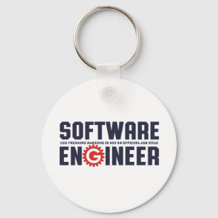 Porte-clés Funny Software Engineer Humor Engineering Major