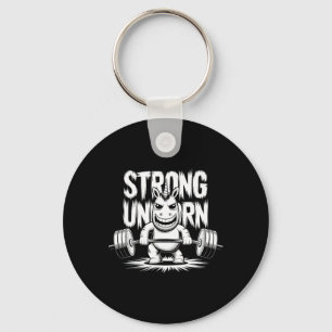 Porte-clés Funny Strong Crucifix Lifting Unicorn
