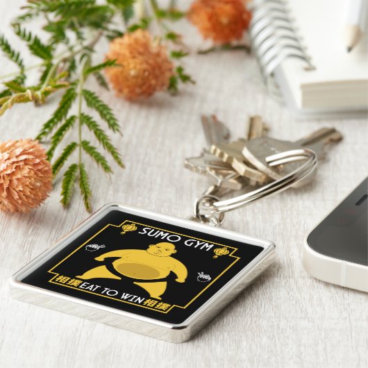 Porte-clés Funny Sumo Wrestler (Côté)