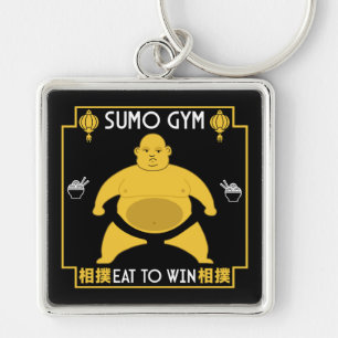 Porte-clés Funny Sumo Wrestler