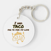 Porte-clés Funny Taco (Dos)