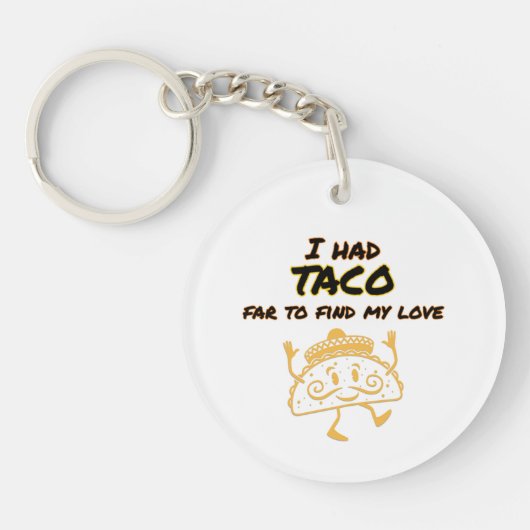 Porte-clés Funny Taco (Devant)
