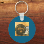 Porte-clés Funny Tactical Gamer Cat Meme Graphic  (Recto)