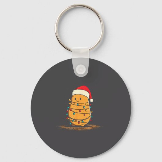 Porte-clés Funny Tato Christmas Graphics Lights Lover  (Recto)