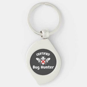 Porte-clés Funny Tech Porte - clé - "Certifié Bug Hunter"
