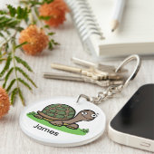 Porte-clés Funny Tortoise Custom (Devant droit)