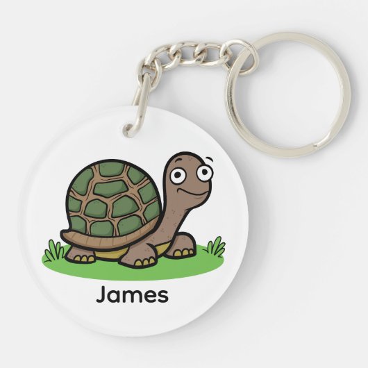 Porte-clés Funny Tortoise Custom (Dos)