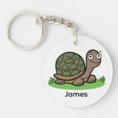 Porte-clés Funny Tortoise Custom (Devant)