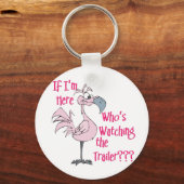 Porte-clés Funny Trailer Park (Recto)