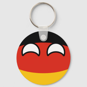 Porte-clés Funny Trending Geeky Germany Countryball